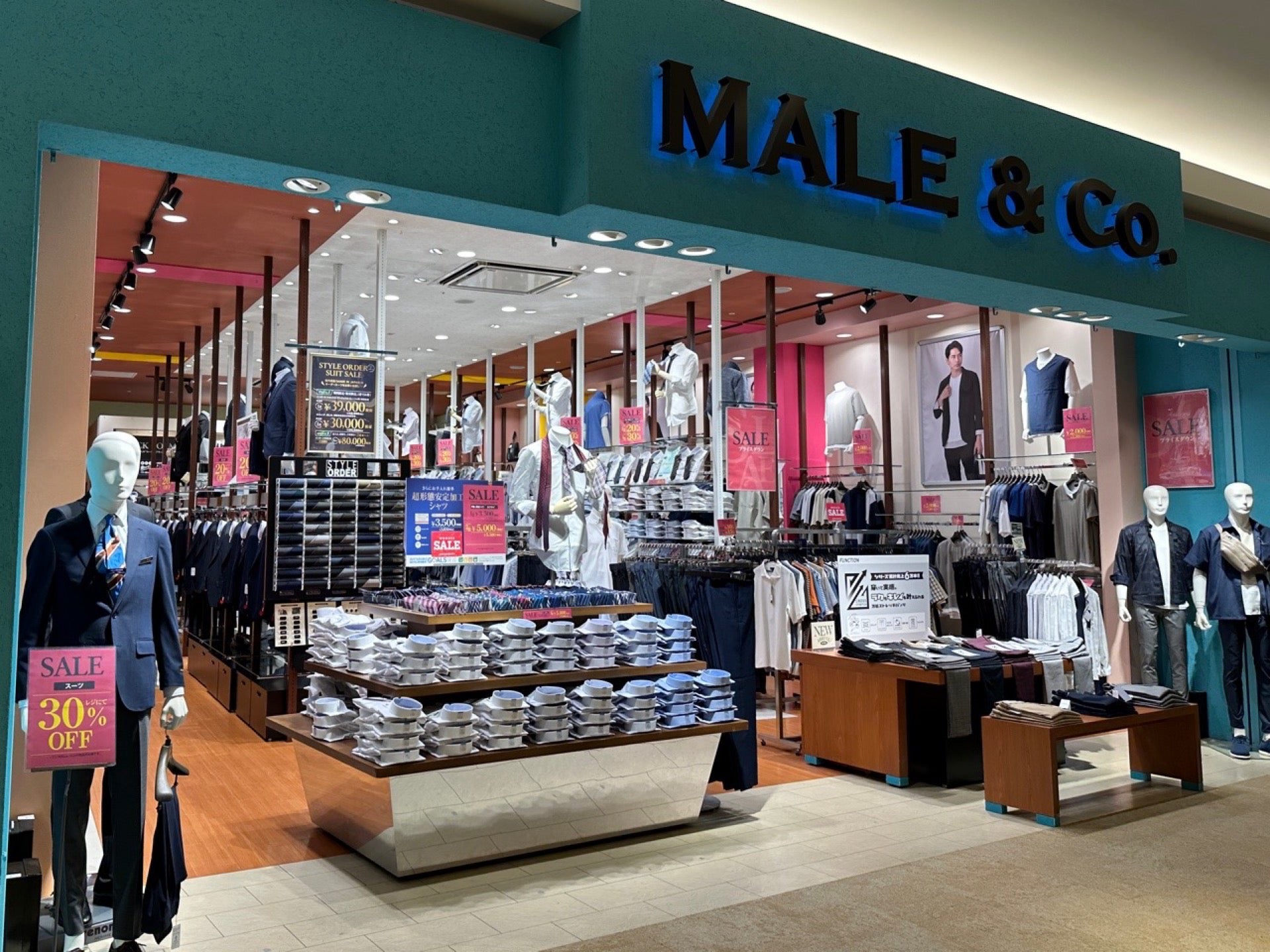 I'm at MALE&Co. mozoワンダーシティ店 in 名古屋市西区, 愛知県 I'm at MALE&Co. mozoワンダーシティ店 in 名古屋市西区, 愛知県