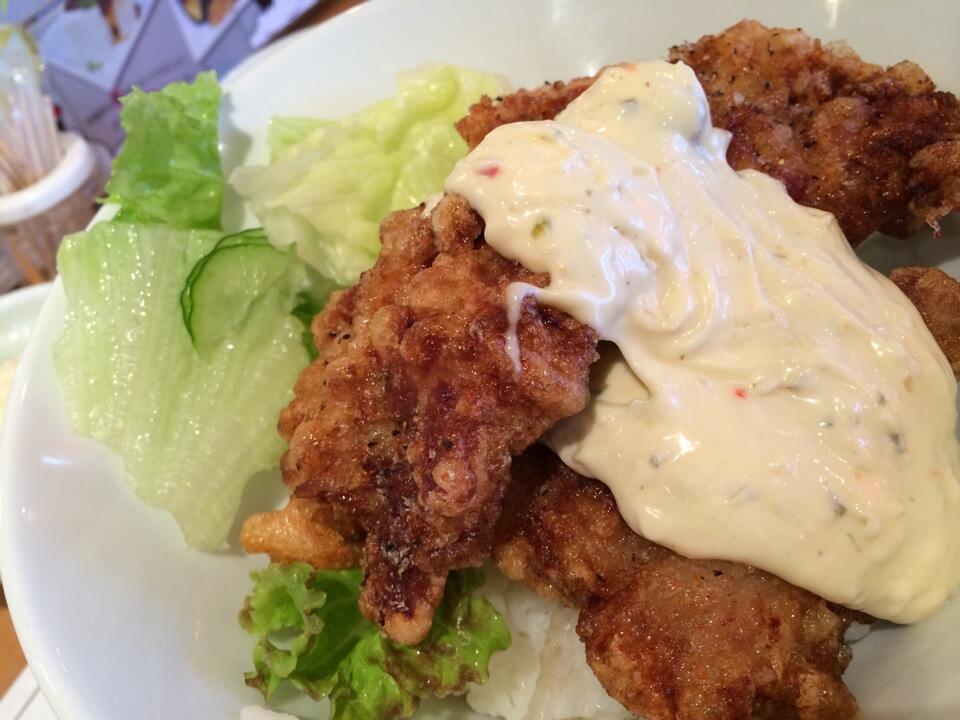 からあげタルタル丼 うまー（・∀・） (@ がブリチキン。 名駅3丁目店)