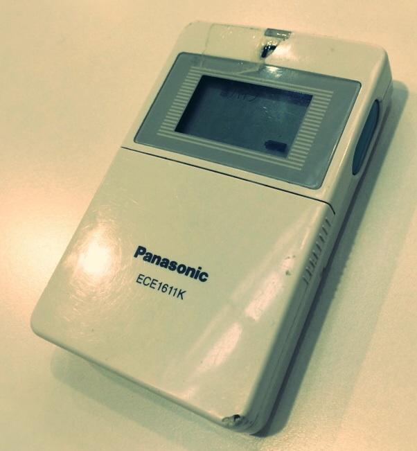 Panasonic ECE1611K 小電力型ワイヤレスコール携帯受信器 Panasonic ECE1611K 小電力型ワイヤレスコール携帯受信器