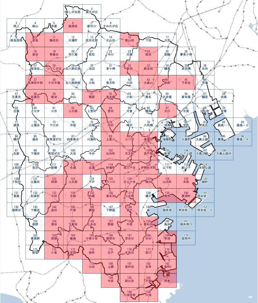 横浜市「がけ崩れ被害の想定箇所マップ」概要ページのスクリーンショット。 「横浜市で発表している避難準備情報は、特に危険ながけの周辺約200か所が対象」とのこと。 横浜市「がけ崩れ被害の想定箇所マップ」概要ページのスクリーンショット。 「横浜市で発表している避難準備情報は、特に危険ながけの周辺約200か所が対象」とのこと。