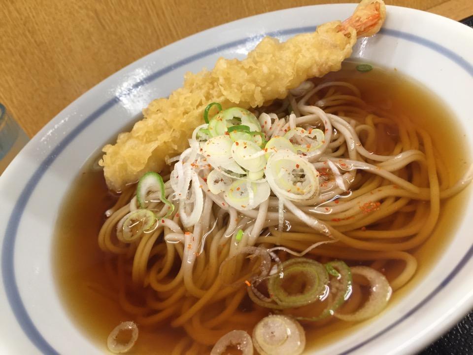 どんどん庵で海老天蕎麦、420円。 (@ どんどん庵 浅間町店 in 名古屋市, 愛知県) どんどん庵で海老天蕎麦、420円。 (@ どんどん庵 浅間町店 in 名古屋市, 愛知県)