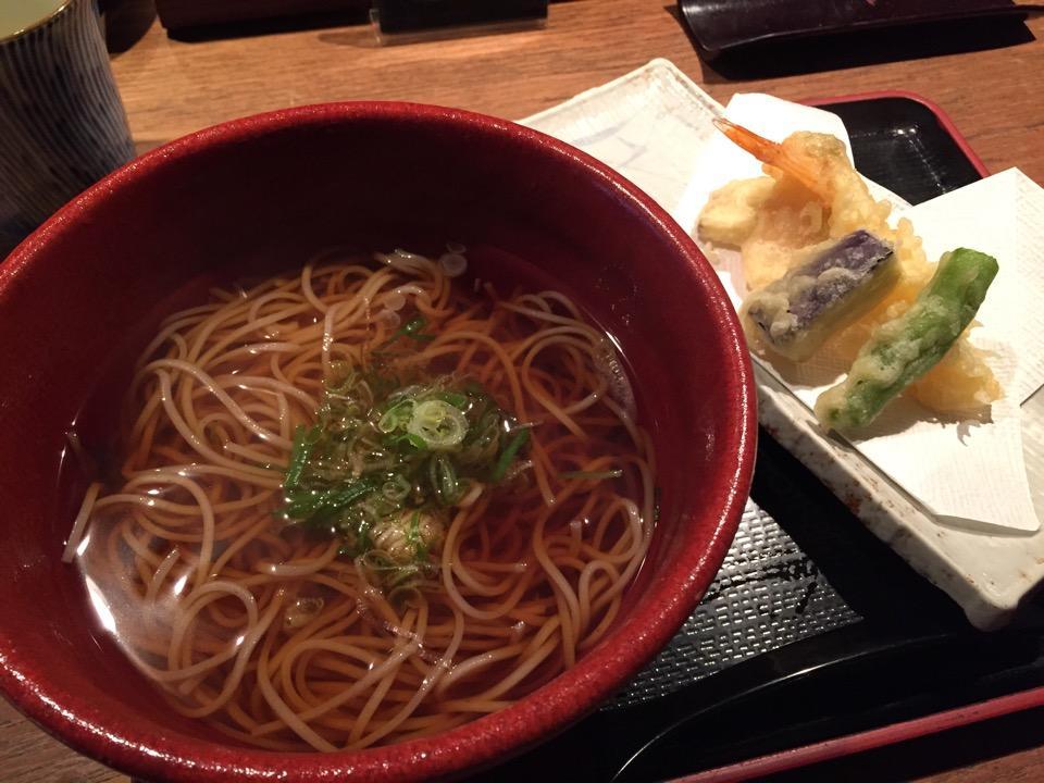 天ぷら蕎麦 (@ 猪口猪口 in 名古屋市中村区, 愛知県) 天ぷら蕎麦 (@ 猪口猪口 in 名古屋市中村区, 愛知県)