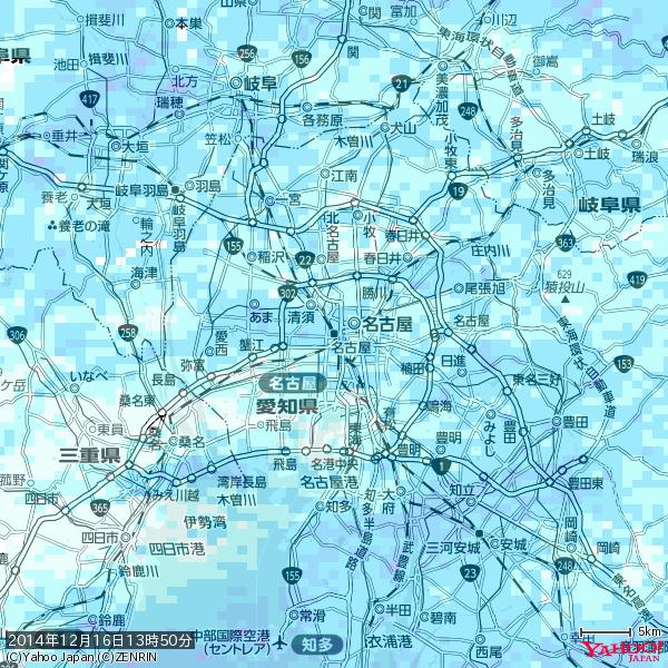 名古屋の天気(雨) 降水強度: 2.63(mm/h) 2014年12月16日 13時50分の雨雲 #雨雲bot #bot 名古屋の天気(雨) 降水強度: 2.63(mm/h) 2014年12月16日 13時50分の雨雲 #雨雲bot #bot