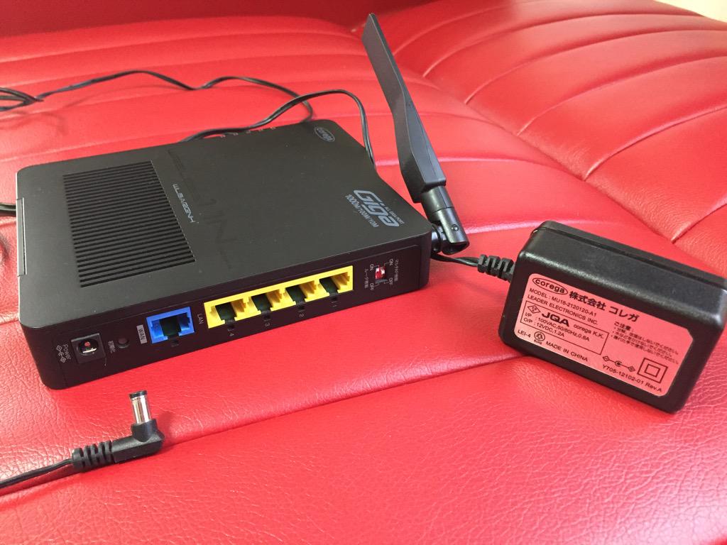 Corega CG-WLBARGNH Wireless 11N Series 使わないのでしばらく封印しておく。 Corega CG-WLBARGNH Wireless 11N Series 使わないのでしばらく封印しておく。