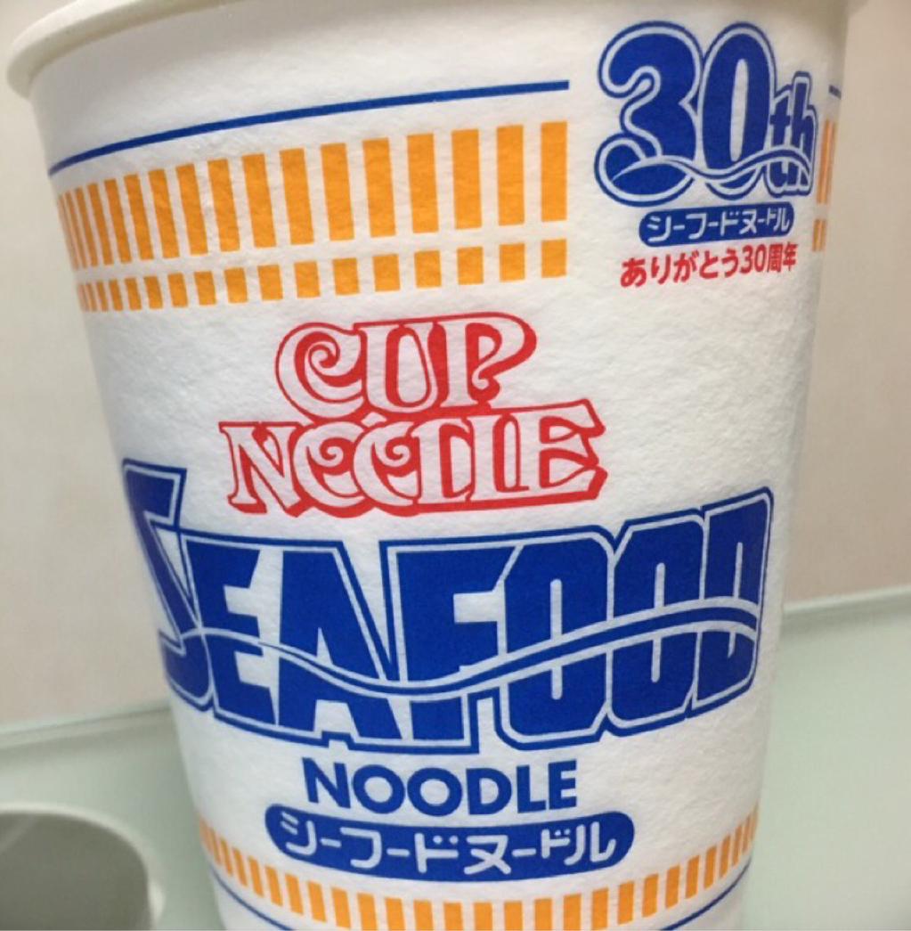 ちょーしょく。 日清 カップヌードル シーフード ちょーしょく。 日清 カップヌードル シーフード