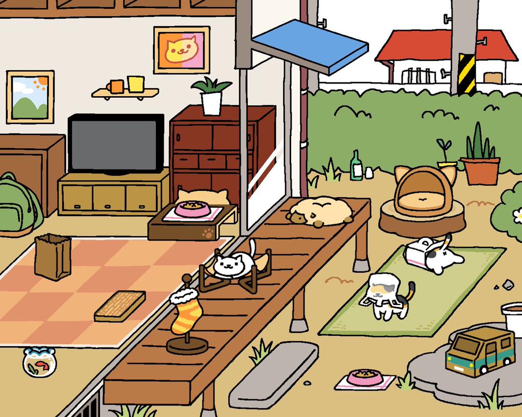 ねこあつめ ハンモックとケーキ箱とビニール袋 ねこあつめ ハンモックとケーキ箱とビニール袋