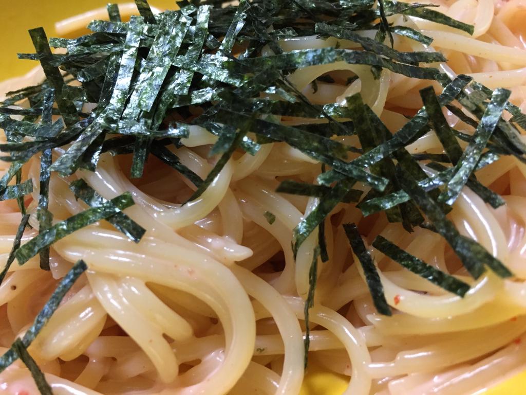 明太マヨスパ(゚д゚)ウマー 明太マヨスパ(゚д゚)ウマー