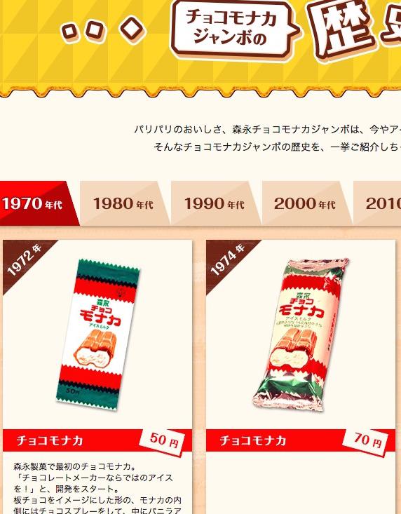 1970年代のパッケージデザインがかっこいい(・∀・) チョコモナカジャンボ|森永製菓 1970年代のパッケージデザインがかっこいい(・∀・) チョコモナカジャンボ|森永製菓