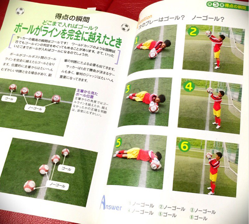 得点の瞬間。ボールがゴールラインを完全に越えたとき。 よくわかる!少年サッカールール―オールカラー (主婦の友ベストBOOKS): ファンルーツ: 本 得点の瞬間。ボールがゴールラインを完全に越えたとき。 よくわかる!少年サッカールール―オールカラー (主婦の友ベストBOOKS): ファンルーツ: 本