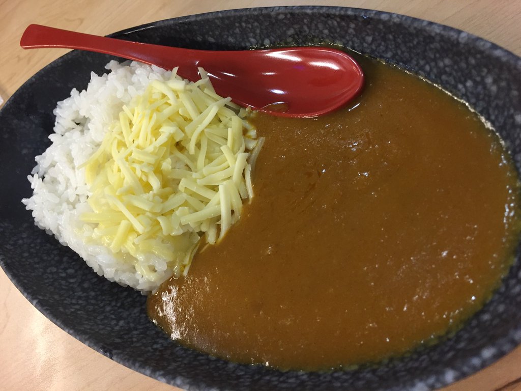シャリカレー 甘口4種のチーズカレー (@ くら寿司 小牧店 in 小牧市, 愛知県) シャリカレー 甘口4種のチーズカレー (@ くら寿司 小牧店 in 小牧市, 愛知県)