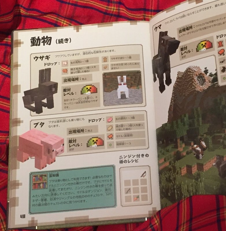 マインクラフトで、「こっちにおいで こっちにおいで こわくないから」と言いながら豚を誘導してるウチの子(;´Д`) 公式ハンドブックによると「ブタは食料源にも乗り物にもなります」だそうな。。。 マインクラフトで、「こっちにおいで こっちにおいで こわくないから」と言いながら豚を誘導してるウチの子(;´Д`) 公式ハンドブックによると「ブタは食料源にも乗り物にもなります」だそうな。。。