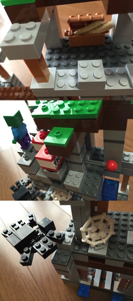 マインクラフトのレゴがだいぶ組み上がってきた。 LEGO Minecraft 21118 The Mine 鉱山 マインクラフトのレゴがだいぶ組み上がってきた。 LEGO Minecraft 21118 The Mine 鉱山