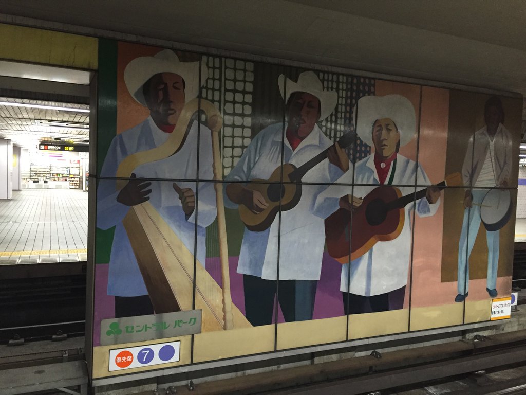 壁に絵。 (@ 久屋大通駅 (Hisaya-odori Sta.)(S05/M06) in 名古屋市, 愛知県) 壁に絵。 (@ 久屋大通駅 (Hisaya-odori Sta.)(S05/M06) in 名古屋市, 愛知県)