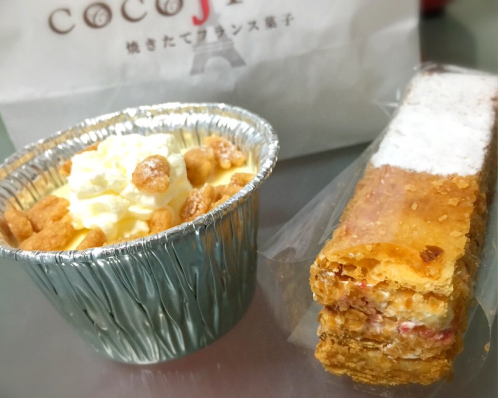 cocofrans ココフラン 期間限定 ストロベリー ミルフィーユ & 店舗限定 なめらかレモン生チーズケーキ 店舗限定とは言いつつも、他の店舗で別の時期に販売されてたっぽい (*゚~゚*)モグ モグ cocofrans ココフラン 期間限定 ストロベリー ミルフィーユ & 店舗限定 なめらかレモン生チーズケーキ 店舗限定とは言いつつも、他の店舗で別の時期に販売されてたっぽい (*゚~゚*)モグ モグ