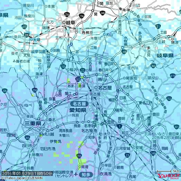 名古屋の天気(雨) 降水強度: 7.75(mm/h) 2016年01月29日 18時50分の雨雲 #雨雲bot #bot 名古屋の天気(雨) 降水強度: 7.75(mm/h) 2016年01月29日 18時50分の雨雲 #雨雲bot #bot
