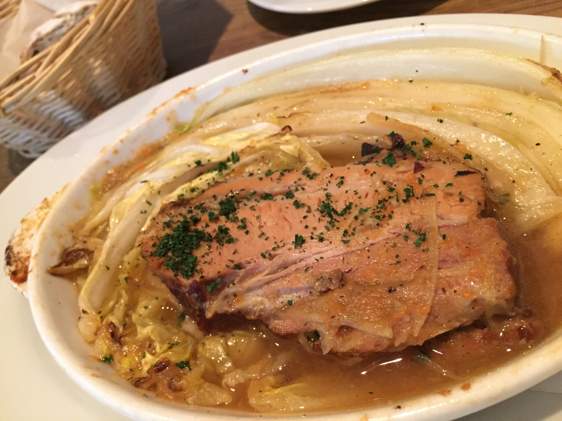 豚バラ肉の白ワイン煮込み。 (@ Paff in 名古屋市西区, 愛知県) 豚バラ肉の白ワイン煮込み。 (@ Paff in 名古屋市西区, 愛知県)