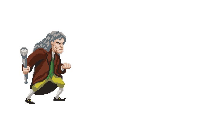 アイザック・ニュートン Isaac Newton のリンゴ落とし "Gravity" Science Kombat アイザック・ニュートン Isaac Newton のリンゴ落とし "Gravity" Science Kombat