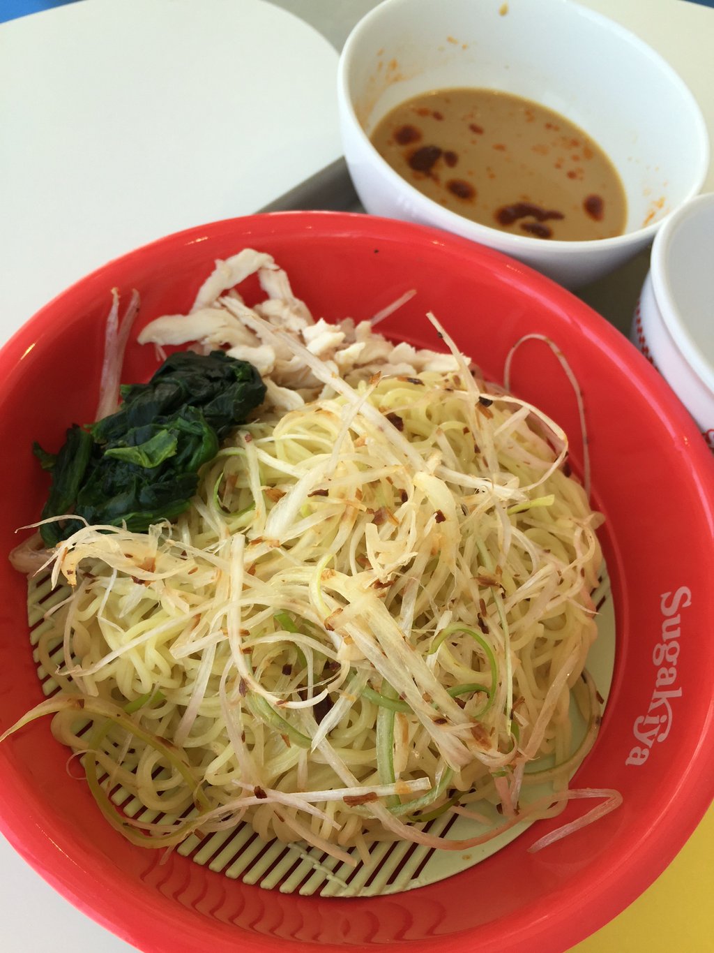 ざるラーメン、担々つゆ。胡麻のコクと花椒の刺激。 (@ スガキヤ テラスウォーク一宮店 in 一宮市, 愛知県) ざるラーメン、担々つゆ。胡麻のコクと花椒の刺激。 (@ スガキヤ テラスウォーク一宮店 in 一宮市, 愛知県)