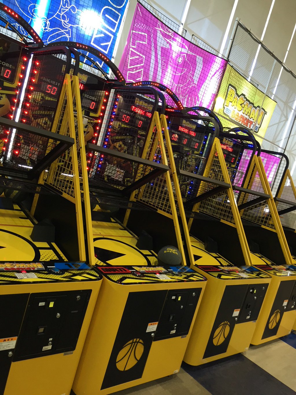 PAC-MAN BASKET (@ ナムコランド ヒーローズキャンプ 名古屋店 in 西春日井郡豊山町, 愛知県) PAC-MAN BASKET (@ ナムコランド ヒーローズキャンプ 名古屋店 in 西春日井郡豊山町, 愛知県)