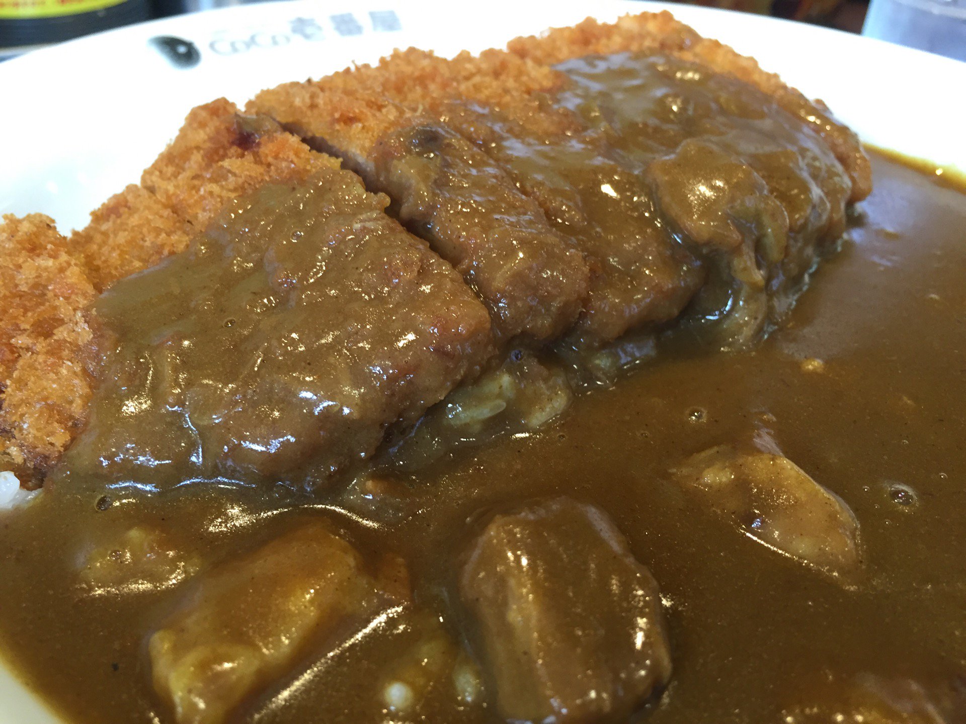 ビーフカツカレー & ビーフソースにチェンジ (・∀・) (@ CoCo壱番屋 豊山店 in 西春日井郡豊山町, 愛知県) ビーフカツカレー & ビーフソースにチェンジ (・∀・) (@ CoCo壱番屋 豊山店 in 西春日井郡豊山町, 愛知県)