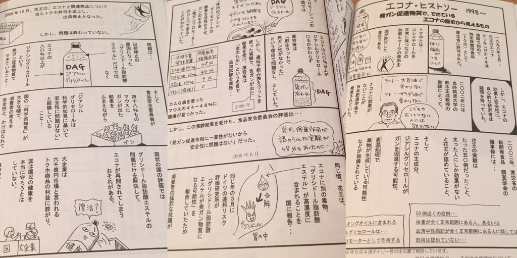 エコナ問題。発ガン促進物質。国の食品安全委員会の評価が危うい。トクホ商品の利益に群がる大企業。 『買う前に「お母さんたち、気をつけて!」2』名古屋生活クラブ エコナ問題。発ガン促進物質。国の食品安全委員会の評価が危うい。トクホ商品の利益に群がる大企業。 『買う前に「お母さんたち、気をつけて!」2』名古屋生活クラブ