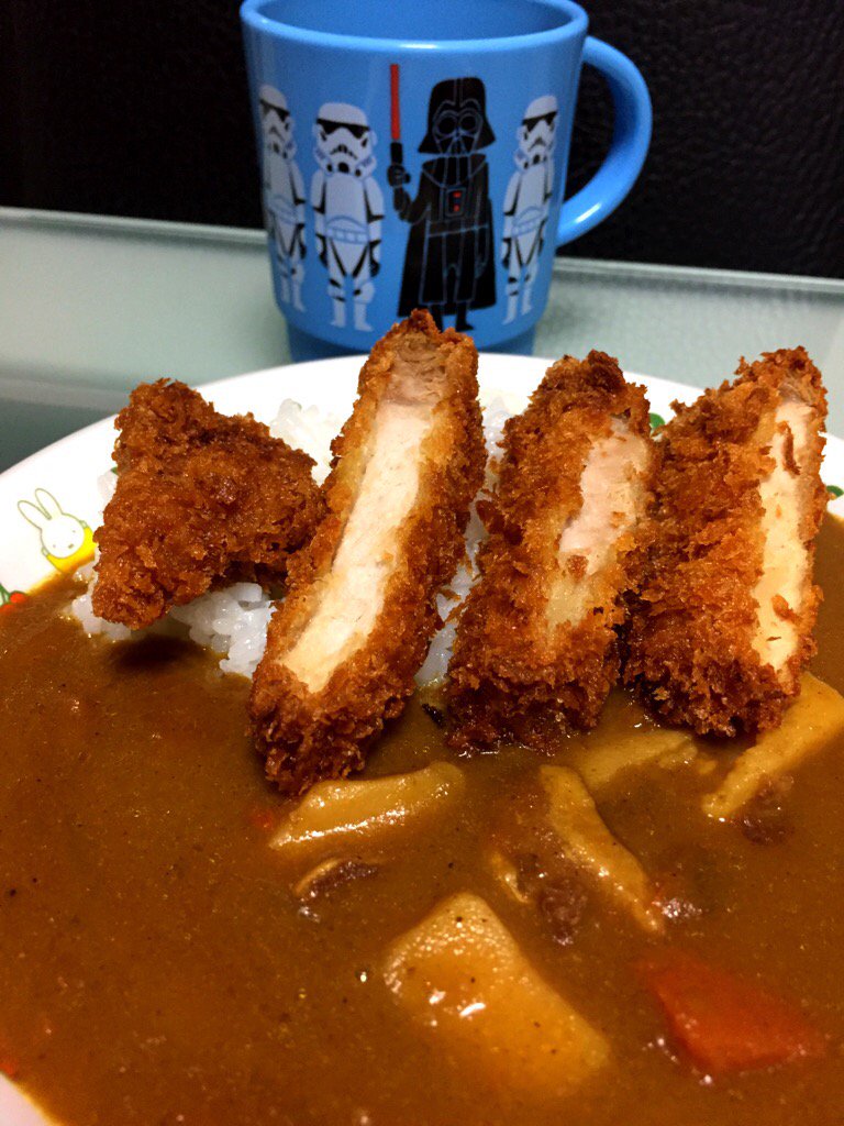カツカレー(∩´∀`)∩ カツカレー(∩´∀`)∩