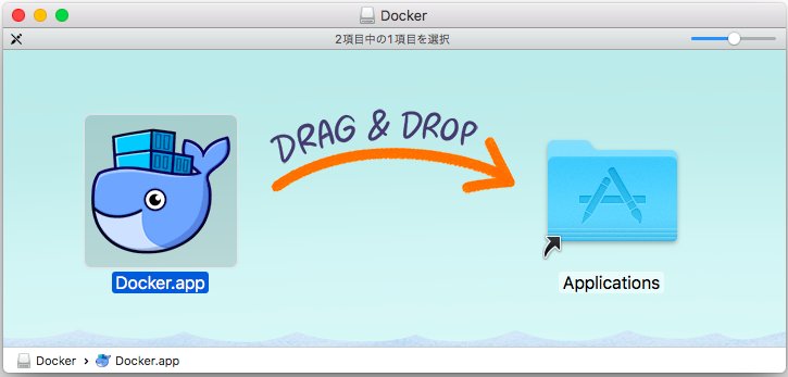 Docker for Mac をインストール。 Getting Started - Docker Docker for Mac をインストール。 Getting Started - Docker