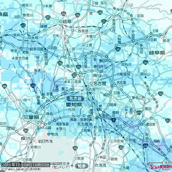 名古屋の天気(雨) 降水強度: 2.63(mm/h) 2016年12月04日 16時50分の雨雲 #雨雲bot #bot 名古屋の天気(雨) 降水強度: 2.63(mm/h) 2016年12月04日 16時50分の雨雲 #雨雲bot #bot