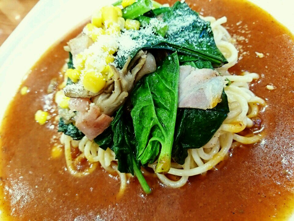 あんかけスパゲッティ 辛くて(゚д゚)ウマー (@ デラ パスタ キッチン 土岐プレミアムアウトレット店 in 土岐市, 岐阜県) あんかけスパゲッティ 辛くて(゚д゚)ウマー (@ デラ パスタ キッチン 土岐プレミアムアウトレット店 in 土岐市, 岐阜県)