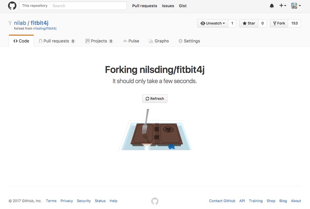 なかなか GitHub での fork が終わらないな。。。 なかなか GitHub での fork が終わらないな。。。