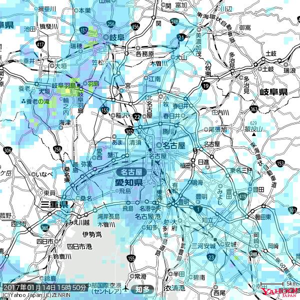 名古屋の天気(雨) 降水強度: 4.13(mm/h) 2017年01月14日 15時50分の雨雲 #雨雲bot #bot 名古屋の天気(雨) 降水強度: 4.13(mm/h) 2017年01月14日 15時50分の雨雲 #雨雲bot #bot