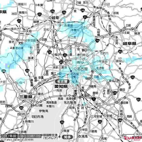 名古屋の天気(雨): やや強い雨 降水強度: 10.50(mm/h) 2017年02月06日 03時10分の雨雲 #雨雲bot #bot 名古屋の天気(雨): やや強い雨 降水強度: 10.50(mm/h) 2017年02月06日 03時10分の雨雲 #雨雲bot #bot