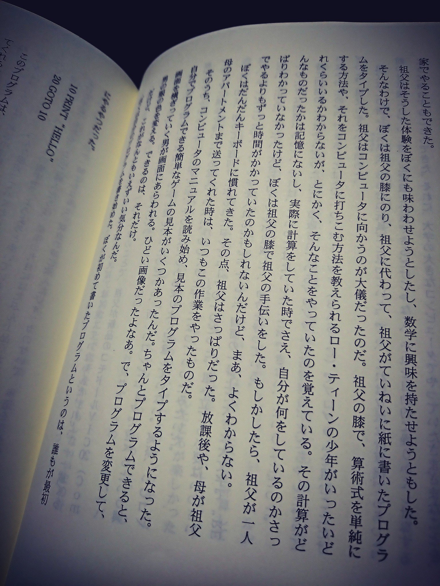 「祖父の膝にのり、祖父に代わって、祖父がていねいに紙に書いたプログラムをタイプした」 それがぼくには楽しかったから 全世界を巻き込んだリナックス革命の真実 | リーナス トーバルズ, デビッド ダイヤモンド, 風見 潤, 中島 洋 「祖父の膝にのり、祖父に代わって、祖父がていねいに紙に書いたプログラムをタイプした」 それがぼくには楽しかったから 全世界を巻き込んだリナックス革命の真実 | リーナス トーバルズ, デビッド ダイヤモンド, 風見 潤, 中島 洋