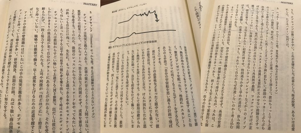 Obsessive と Hacker の学習曲線。 達人のサイエンス―真の自己成長のために | ジョージ レナード, George Leonard, 中田 康憲 Obsessive と Hacker の学習曲線。 達人のサイエンス―真の自己成長のために | ジョージ レナード, George Leonard, 中田 康憲