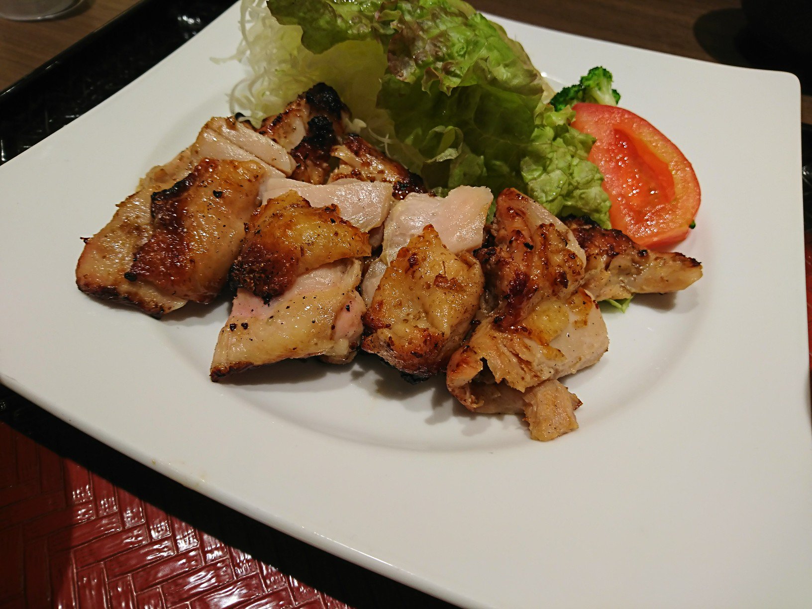 もろみチキンの炭火焼き at 大戸屋 もろみチキンの炭火焼き at 大戸屋