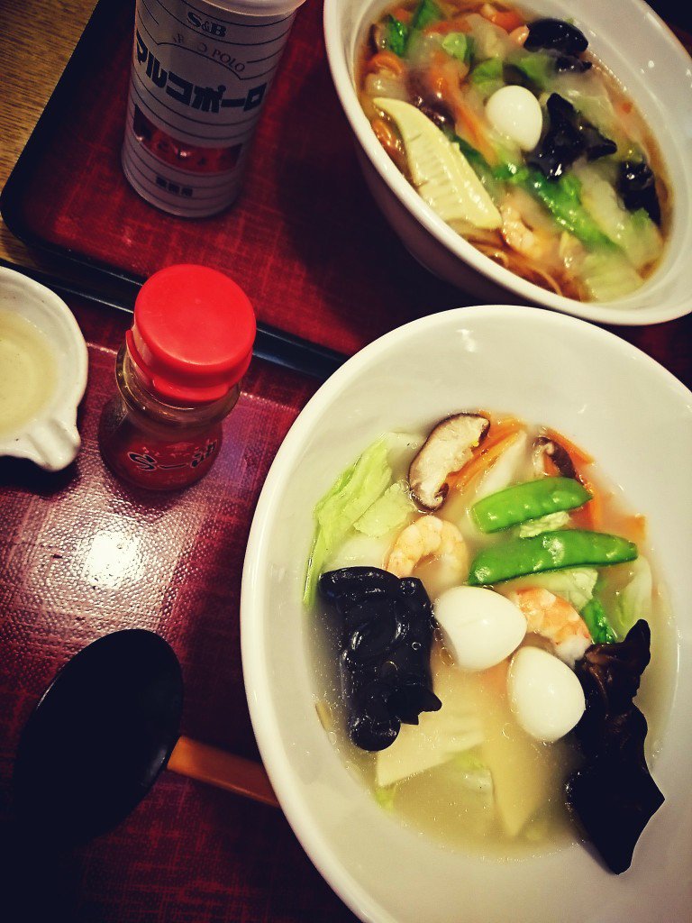 太平燕 タイピンエン & 10品目の海鮮野菜あんかけ麺 at れすとらん 四六時中 小牧店 あんかけ麺うまいな( ´∀`) 太平燕 タイピンエン & 10品目の海鮮野菜あんかけ麺 at れすとらん 四六時中 小牧店 あんかけ麺うまいな( ´∀`)