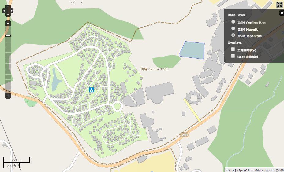 OpenStreetMap を見たら阿蘇ファームランドの地図がけっこうちゃんとできてた。すごい。誰かがんばって入力したんだろうか。 map | OpenStreetMap Japan OpenStreetMap を見たら阿蘇ファームランドの地図がけっこうちゃんとできてた。すごい。誰かがんばって入力したんだろうか。 map | OpenStreetMap Japan