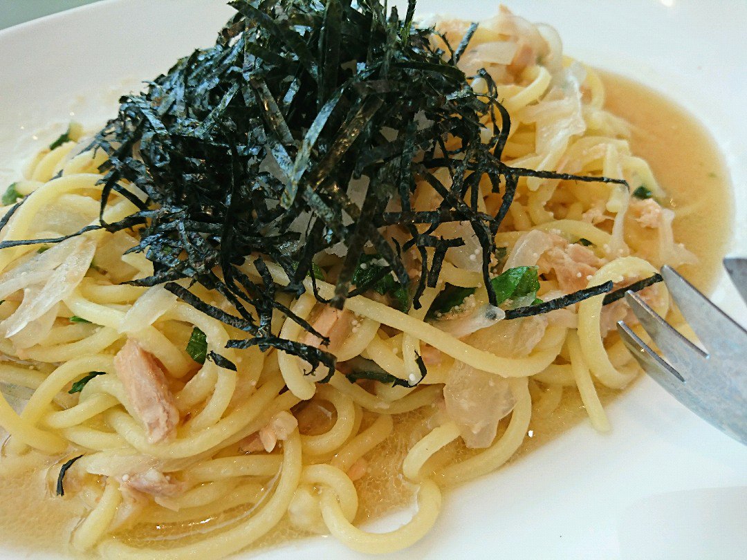 ツナおろしと明太子 スパゲッティ (@ ピッツェリア マリノ 岩崎店 in 小牧市, 愛知県) ツナおろしと明太子 スパゲッティ (@ ピッツェリア マリノ 岩崎店 in 小牧市, 愛知県)