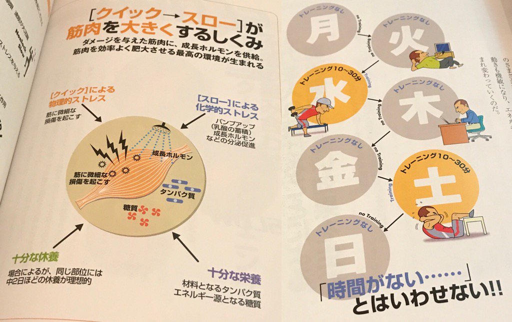 クイックによる物理的ストレス。スローによる化学的ストレス。十分な休養。十分な栄養。時間がない……とは言わせない!!(・∀・) 1日10分〈クイック→スロー〉で自在に肉体改造 体脂肪が落ちるトレーニング | 石井 直方, 谷本 道哉 クイックによる物理的ストレス。スローによる化学的ストレス。十分な休養。十分な栄養。時間がない……とは言わせない!!(・∀・) 1日10分〈クイック→スロー〉で自在に肉体改造 体脂肪が落ちるトレーニング | 石井 直方, 谷本 道哉
