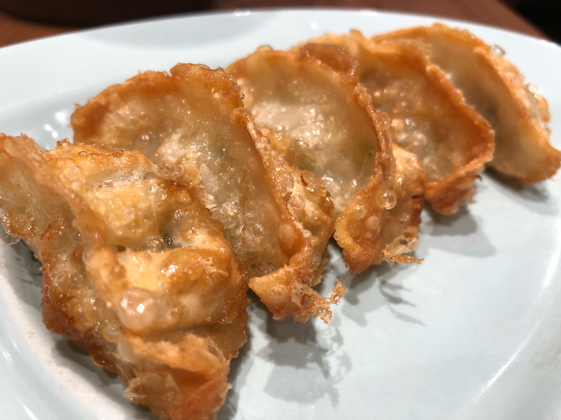 揚げ餃子、さくさく(゚д゚)ウマー (@ 麺屋ここいち 北区新沼町店 in 名古屋市北区, 愛知県) 揚げ餃子、さくさく(゚д゚)ウマー (@ 麺屋ここいち 北区新沼町店 in 名古屋市北区, 愛知県)