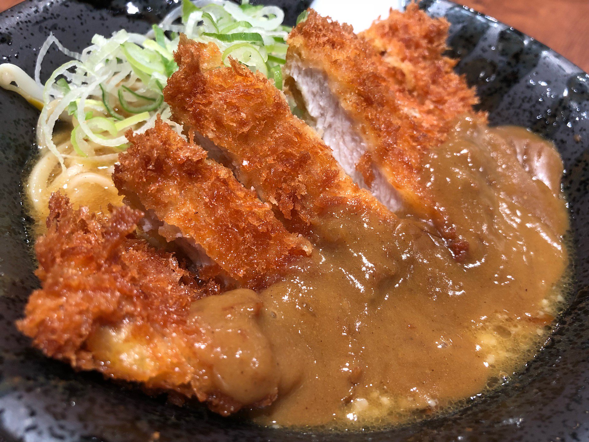 手仕込みとんかつカレーらーめん (@ 麺屋ここいち 北区新沼町店 in 名古屋市北区, 愛知県) 手仕込みとんかつカレーらーめん (@ 麺屋ここいち 北区新沼町店 in 名古屋市北区, 愛知県)