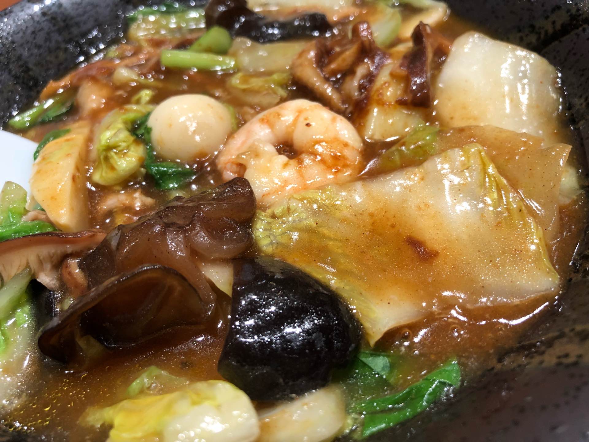 五目あんかけラーメン カレー 五目あんかけラーメン カレー