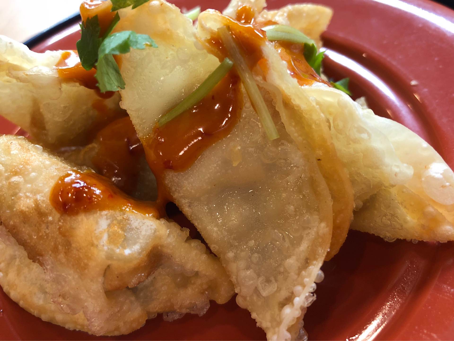 胡麻香る揚げ餃子 at くら寿司 胡麻香る揚げ餃子 at くら寿司