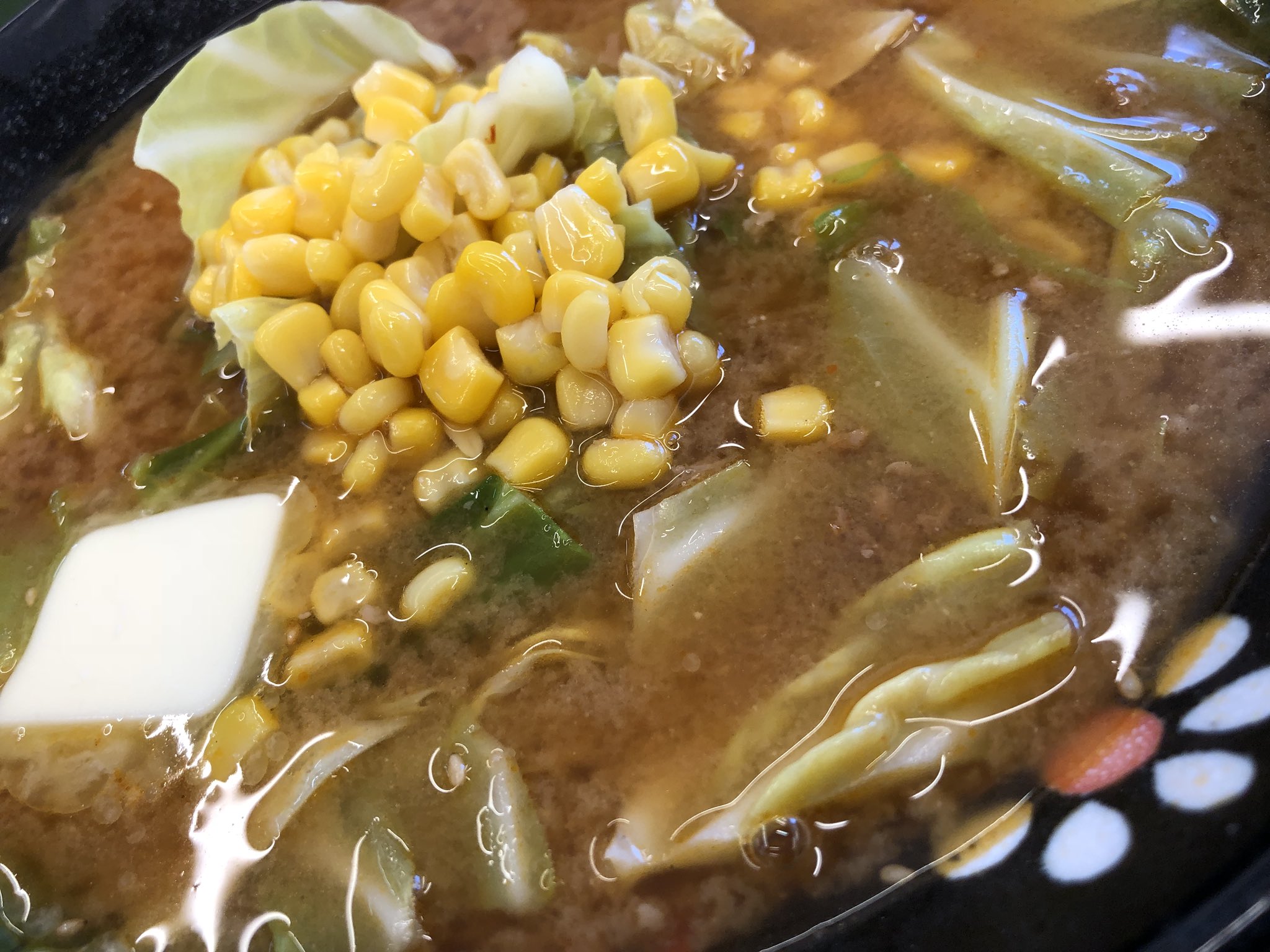 餃子の王将 小牧二重堀店オリジナルメニュー 小牧の味噌コーンバター麺 餃子の王将 小牧二重堀店オリジナルメニュー 小牧の味噌コーンバター麺