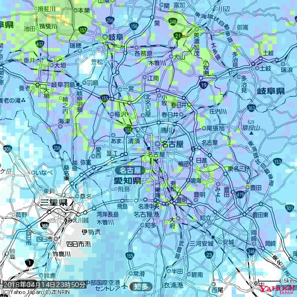 名古屋の天気(雨): やや強い雨 降水強度: 10.50(mm/h) 2018年04月14日 23時50分の雨雲 #雨雲bot #bot 名古屋の天気(雨): やや強い雨 降水強度: 10.50(mm/h) 2018年04月14日 23時50分の雨雲 #雨雲bot #bot