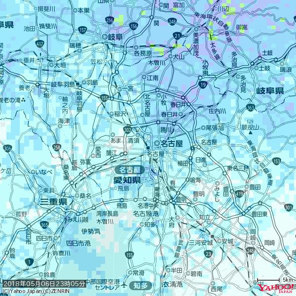 名古屋の天気(雨) 降水強度: 2.88(mm/h) 2018年05月06日 23時05分の雨雲 #雨雲bot #bot 名古屋の天気(雨) 降水強度: 2.88(mm/h) 2018年05月06日 23時05分の雨雲 #雨雲bot #bot
