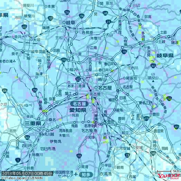 名古屋の天気(雨): やや強い雨 降水強度: 10.50(mm/h) 2018年05月07日 00時45分の雨雲 #雨雲bot #bot 名古屋の天気(雨): やや強い雨 降水強度: 10.50(mm/h) 2018年05月07日 00時45分の雨雲 #雨雲bot #bot