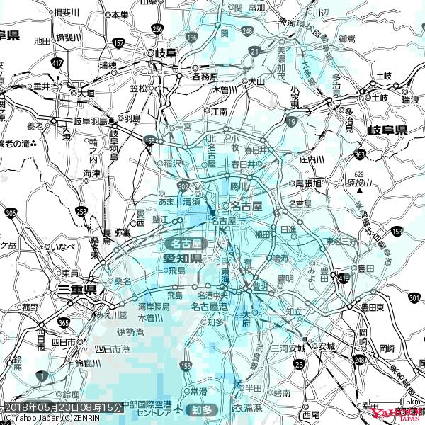 名古屋の天気(雨)
降水強度: 2.63(mm/h) 
2018年05月23日 08時15分の雨雲 https://t.co/cYrRU9sV0H #雨雲bot #bot https://t.co/717Rv0m7K8