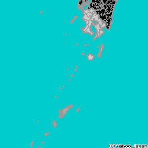 鹿児島県大島郡喜界町の白地図