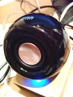 スピーカー SANWA SUPPLY Sphere MM-SPS1BK